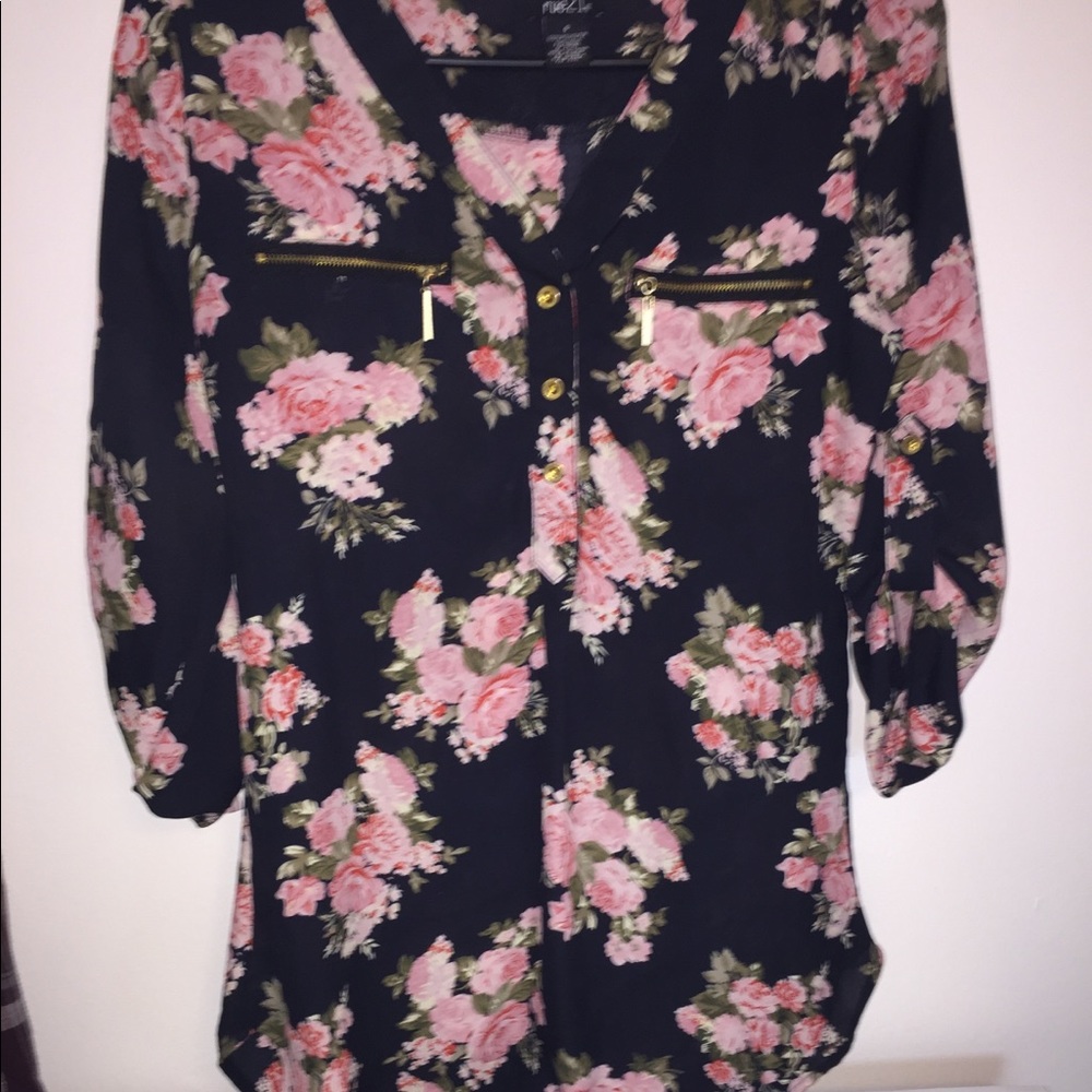 Floral blouse